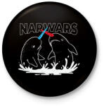 printfashion Narwars - Kitűző, hűtőmágnes - Fekete (3292760)