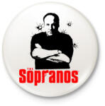 printfashion sopranos-draw - Kitűző, hűtőmágnes - Fehér (3083069)