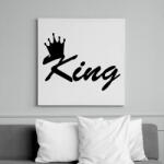 printfashion king - Vászonkép - Fehér (12537709)