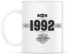 printfashion born-in-1992-(dark&lightgrey) - Bögre - Fehér (790291)