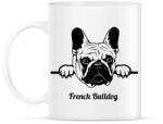 printfashion French Bulldog - Bögre - Fehér (5115716)