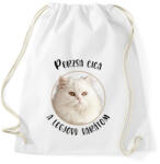 printfashion Perzsa cica - Legjobb barát - Sportzsák, Tornazsák - Fehér (7168854)