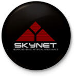 printfashion Terminátor: Skynet - Kitűző, hűtőmágnes - Fekete (3099474)