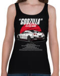 printfashion Nissan GTR R35 Nismo - Női atléta - Fekete (7051714)