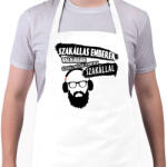 printfashion szakáll-szakállas emberek. . . . - Kötény - Fehér (4914082)