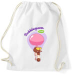 printfashion Bubblegum lover - Sportzsák, Tornazsák - Fehér (5275213)