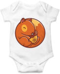 printfashion Mókus makkal - Baba Body - Fehér (13551711)
