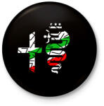 printfashion Alfa Romeo 001 - Kitűző, hűtőmágnes - Fekete (10775832)