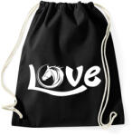 printfashion Horse Love - Sportzsák, Tornazsák - Fekete (2746899)