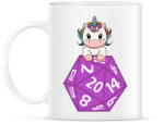 printfashion Unikornis D20 - Bögre - Fehér (4181209)