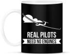 printfashion Real pilots - Bögre - Fekete (2025167)