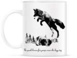 printfashion Quick brown fox - Bögre - Fehér (788747)