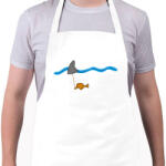 printfashion fiShark - Kötény - Fehér (4912366)