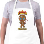 printfashion Cookie Run Kingdom - GingerBrave - Kötény - Fehér (5697400)