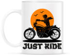 printfashion Just Ride - Bögre - Fehér (14230192)