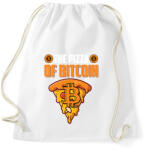 printfashion BITCOIN 4 EVER 62 - Sportzsák, Tornazsák - Fehér (6121388)