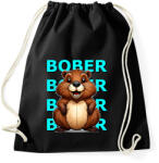printfashion BOBER - Sportzsák, Tornazsák - Fekete (15310822)