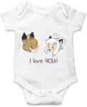 printfashion I love you - Baba Body - Fehér (13553843)