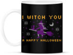 printfashion WITCH YOU A HAPPY HALLOWEEN - Bögre - Fekete (9536082)