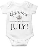 printfashion Queens are born in. - Baba Body - Fehér (1328565)