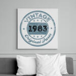 printfashion 1983 - Vászonkép - Fehér (12537606)