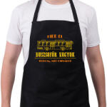 printfashion Buszsofőr vagyok - Kötény - Fekete (7467562)