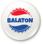 printfashion BALATON - Kitűző, hűtőmágnes - Fehér (9974709)