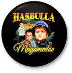 printfashion Hasbulla Magomedov - Kitűző, hűtőmágnes - Fekete (14147624)
