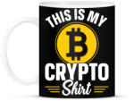printfashion BITCOIN 4EVER - Bögre - Fekete (5997645)