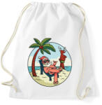printfashion Mikulás nyaral - Sportzsák, Tornazsák - Fehér (5529883)