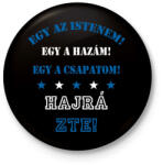 printfashion ZTE - Kitűző, hűtőmágnes - Fekete (3103595)