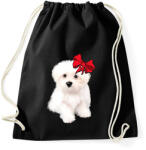 printfashion Bolognese - Sportzsák, Tornazsák - Fekete (2361162)