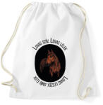 printfashion Lovas szív Lovas lélek - Sportzsák, Tornazsák - Fehér (6322593)