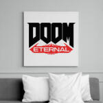 printfashion doom2 - Vászonkép - Fehér (6631054)