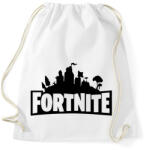 printfashion FORTNITE - Sportzsák, Tornazsák - Fehér (924795)