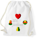 printfashion Ulti játékos #2 - Sportzsák, Tornazsák - Fehér (7449550)