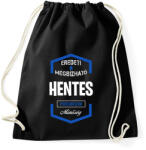 printfashion Hentes prémium minőség - Sportzsák, Tornazsák - Fekete (1467323)