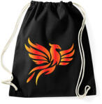 printfashion Főnix - Sportzsák, Tornazsák - Fekete (14029304)