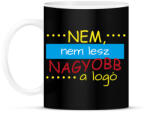 printfashion Nagyobb logó - Bögre - Fekete (12692379)