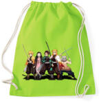 printfashion DS TEAM - Sportzsák, Tornazsák - Limezöld (5133867)