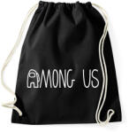 printfashion Among us logo - Sportzsák, Tornazsák - Fekete (3026079)