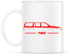 printfashion Volvo 760 (3) - Bögre - Fehér (14468076)