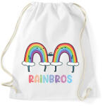 printfashion RainBros - Sportzsák, Tornazsák - Fehér (14063906)