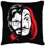 printfashion El Professor - Párnahuzat, Díszpárnahuzat - Fekete (3176117)