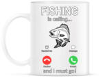 printfashion FISHING - Bögre - Fehér (13087553)