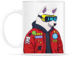 printfashion CYBER DOG - Bögre - Fehér (4841443)