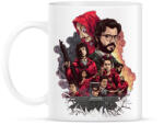 printfashion Money Heist - Bögre - Fehér (4273251)