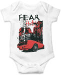 printfashion Amerikai retro sportautó 5 - Baba Body - Fehér (4667408)