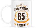 printfashion kamasz-65-brown-orange - Bögre - Fehér (790977)