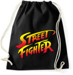 printfashion Street Fighter - Sportzsák, Tornazsák - Fekete (2109993)